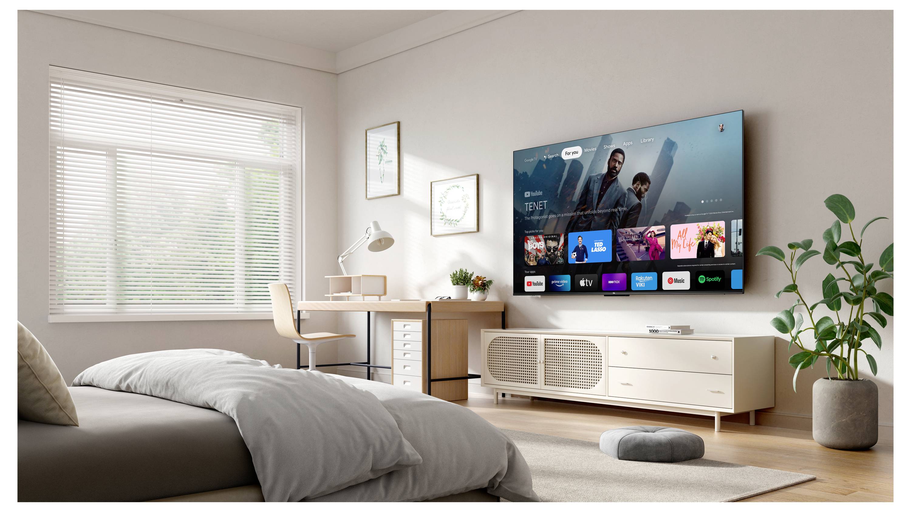 TCL 55P69K LED-TV 140cm 55 Zoll EEK E (A - G) Schwarz