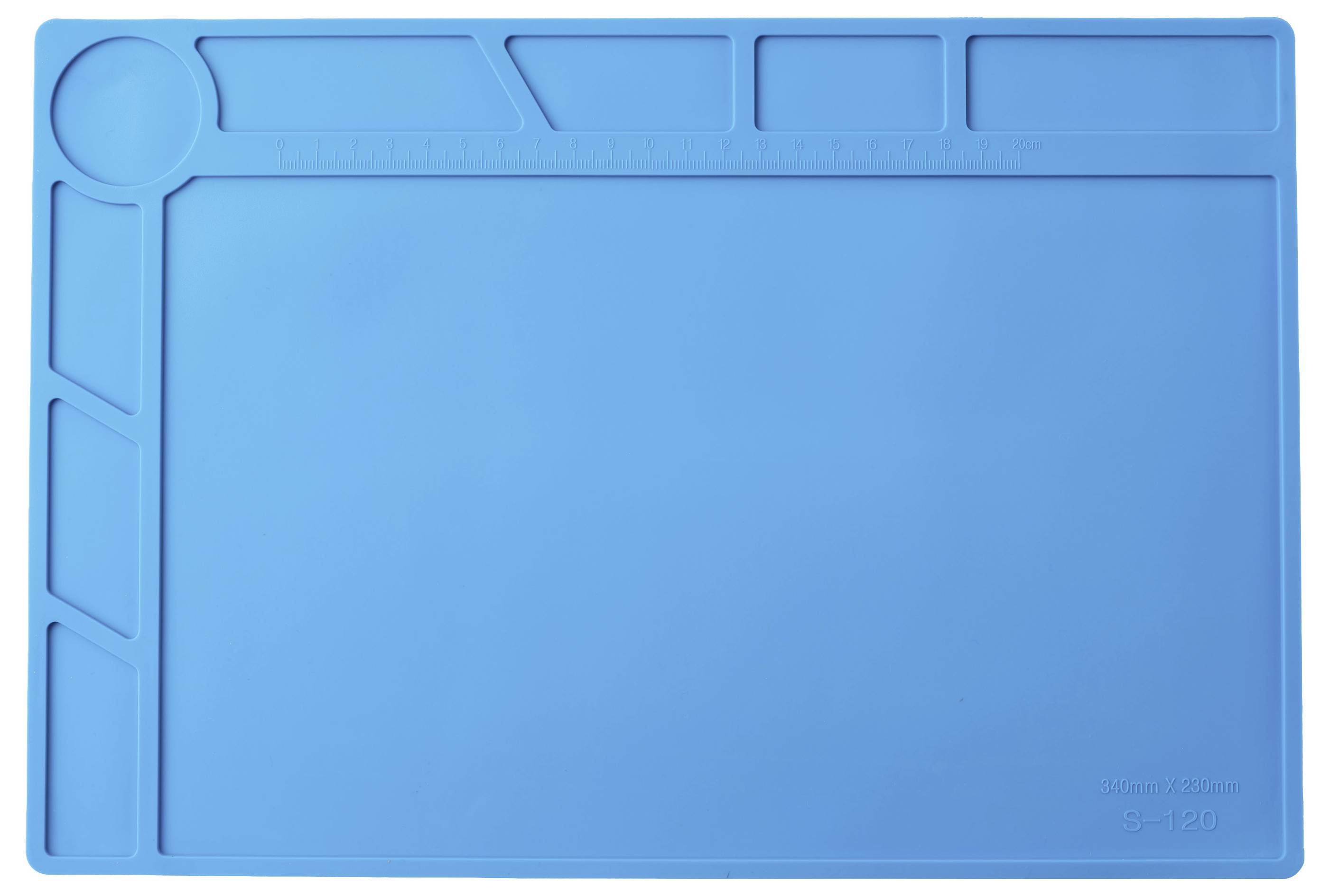 TRU COMPONENTS Silikon-Werkzeugunterlage (L x B x H) 340 x 230 x 3mm 1St.