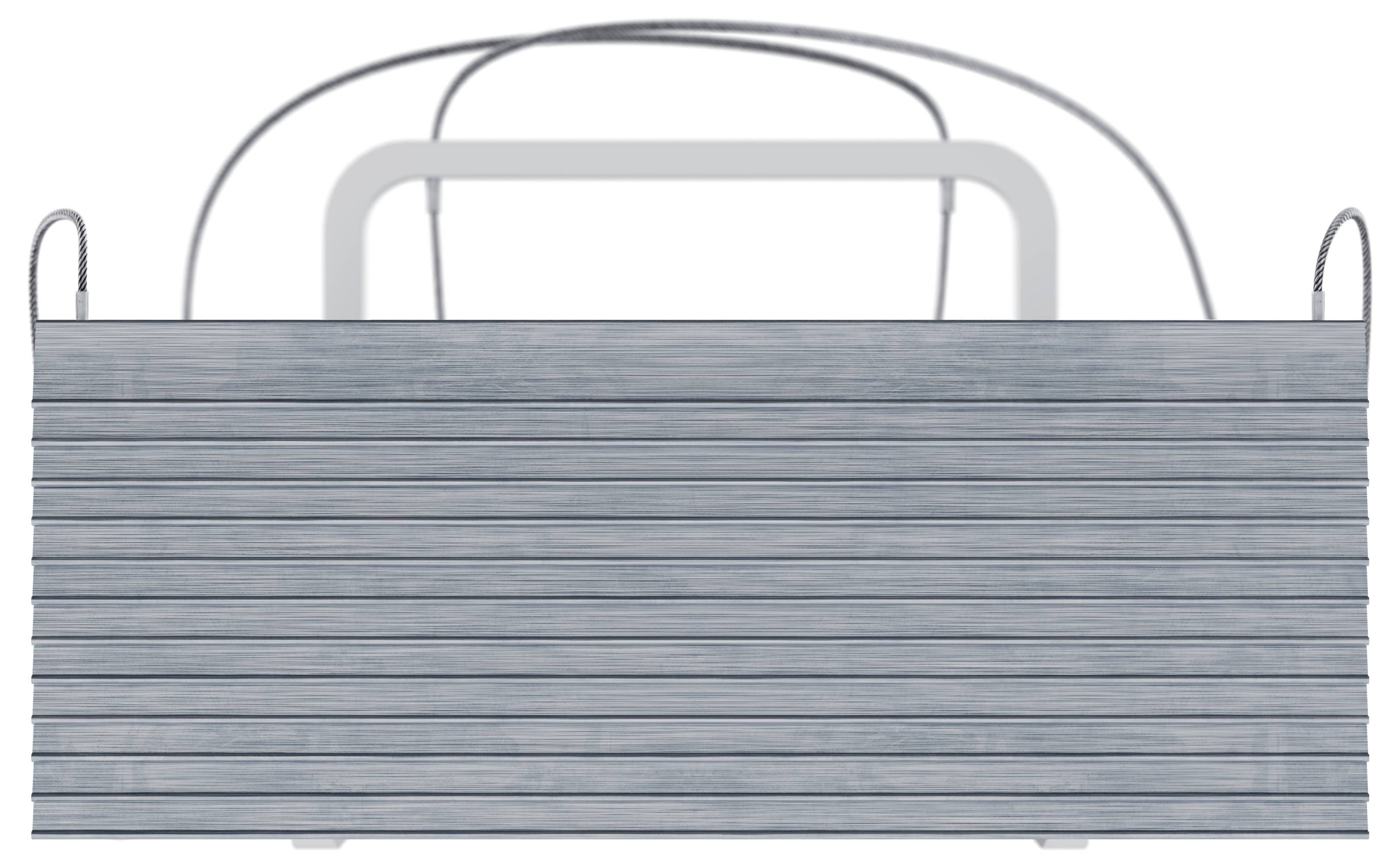 Ein weißes Wandladegerät mit drei Anschlüssen mit den Bezeichnungen „30W