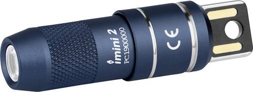 OLight imini 2 (Midnight Blue) imini 2 (Midnight Blue) LED Mini-Taschenlampe akkubetrieben, Li-Ione