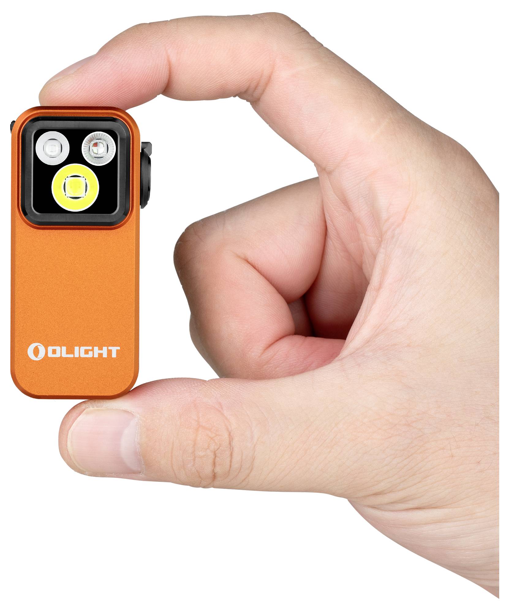 OLight Oclip Pro S (Orange) LED Taschenlampe 500lm