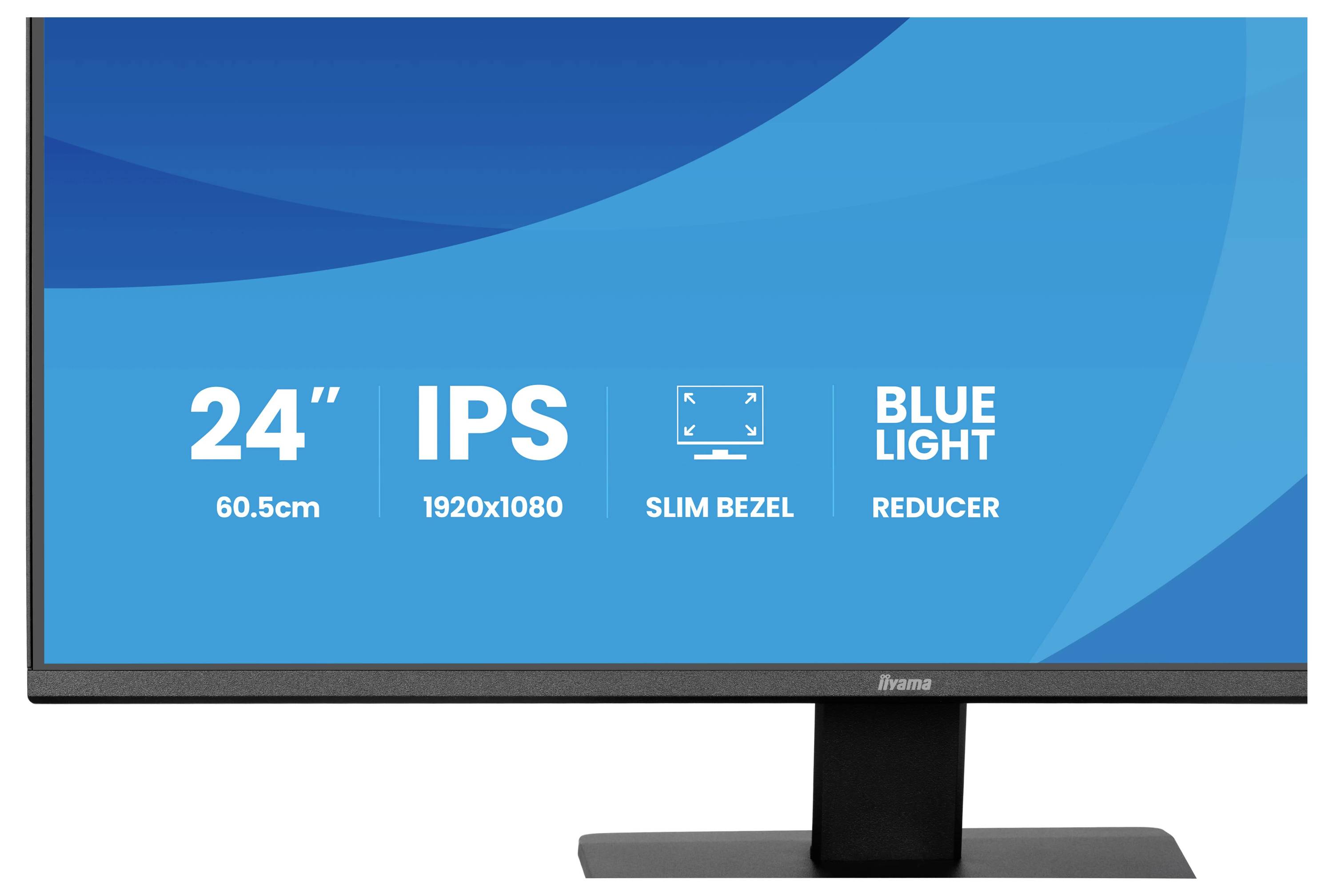 Monitor-Display mit Text: '24