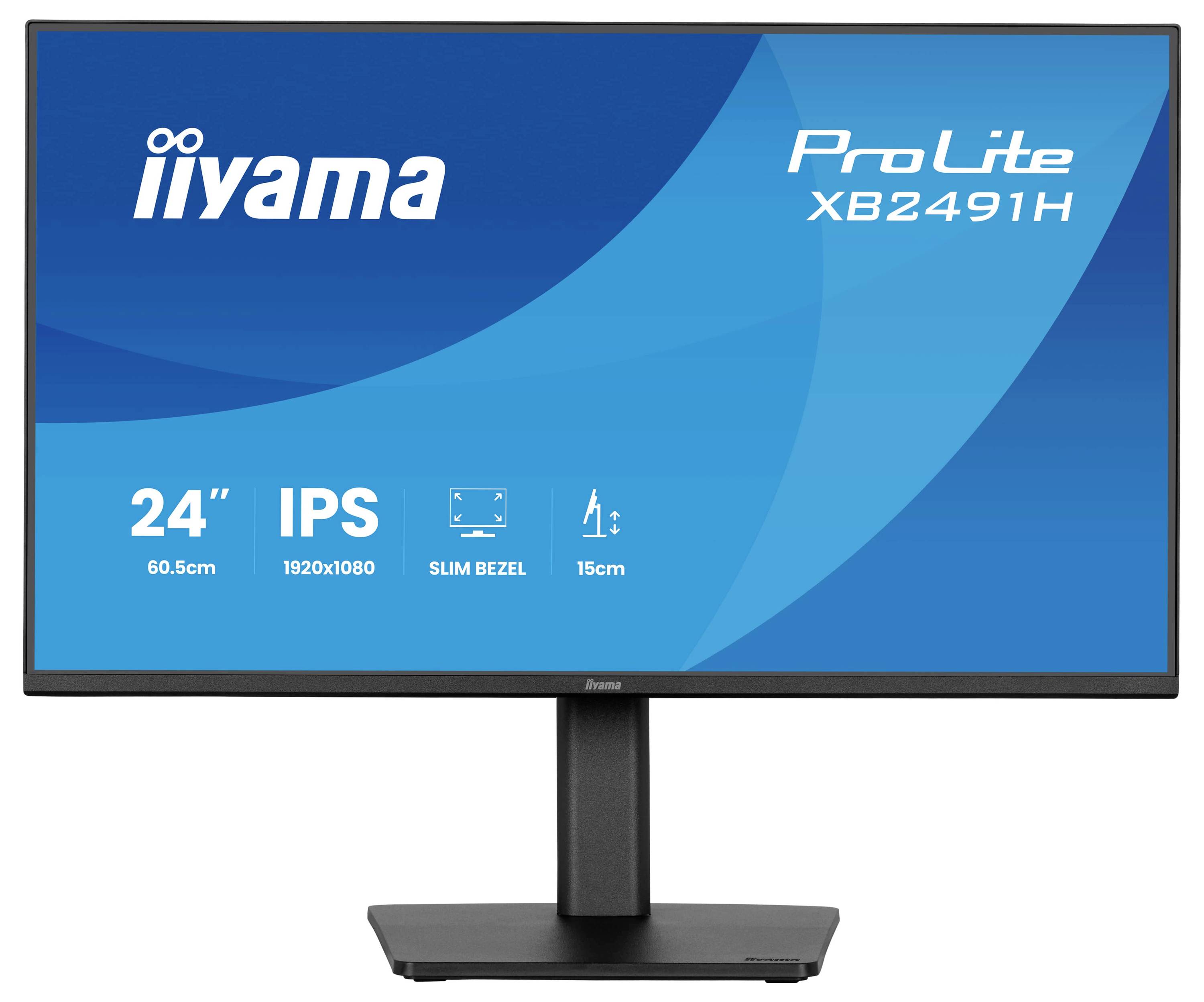 Iiyama ProLite LCD-Monitor EEK C (A - G) 60.5cm (23.8 Zoll) 1920 x 1080 Pixel 16:9 1 ms IPS LCD