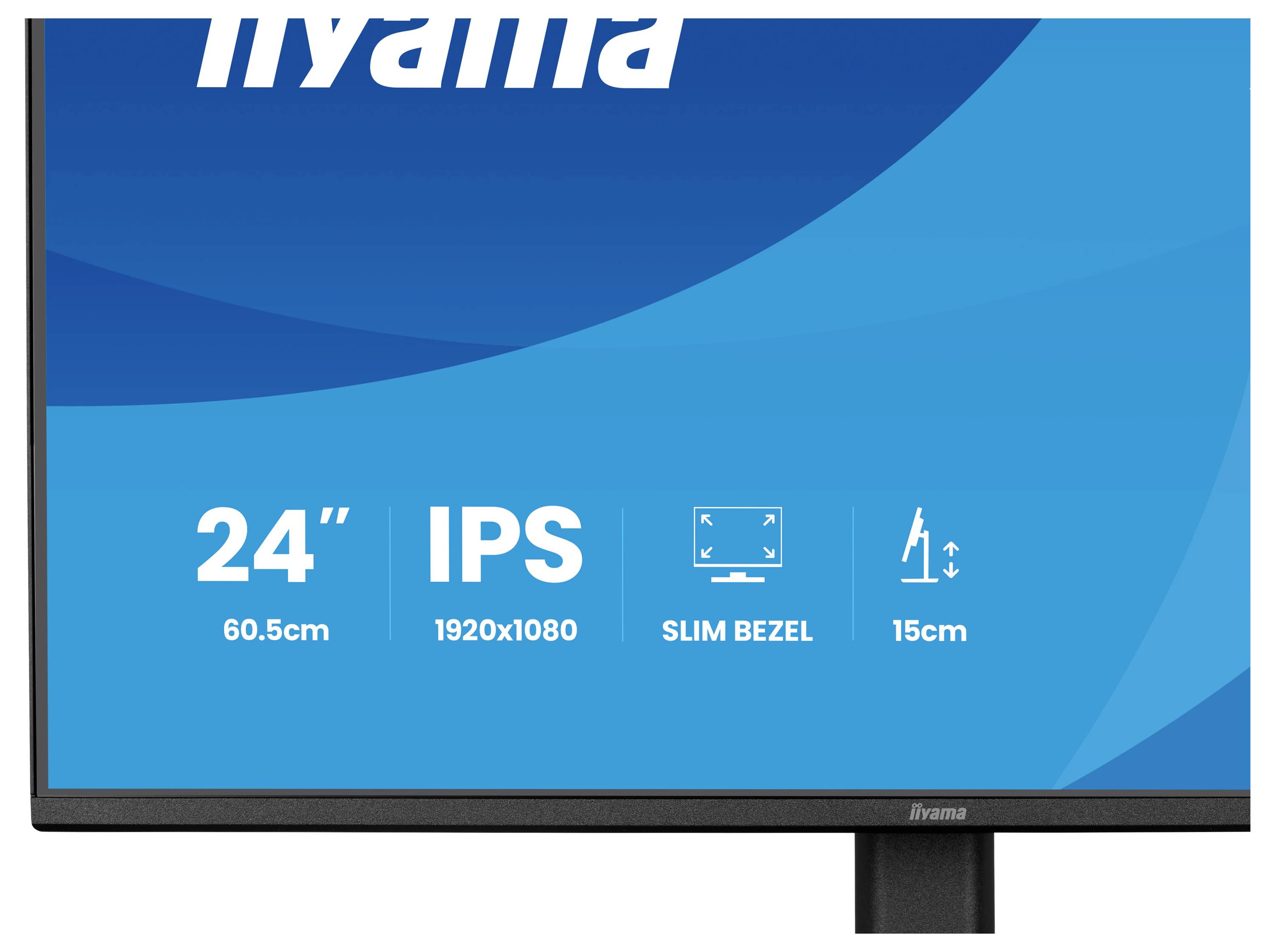 Iiyama-Monitor mit folgenden Spezifikationen: 24