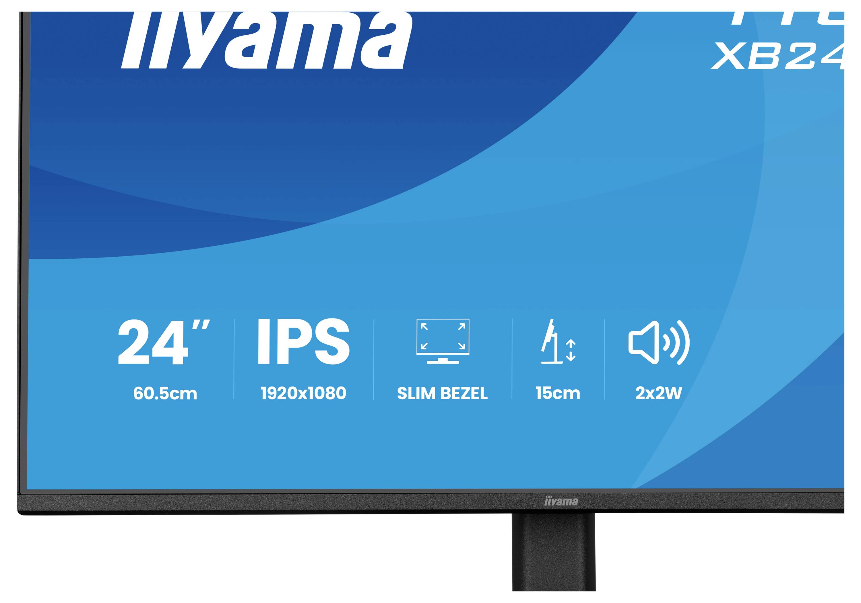 Monitor-Display mit Spezifikationen: 24