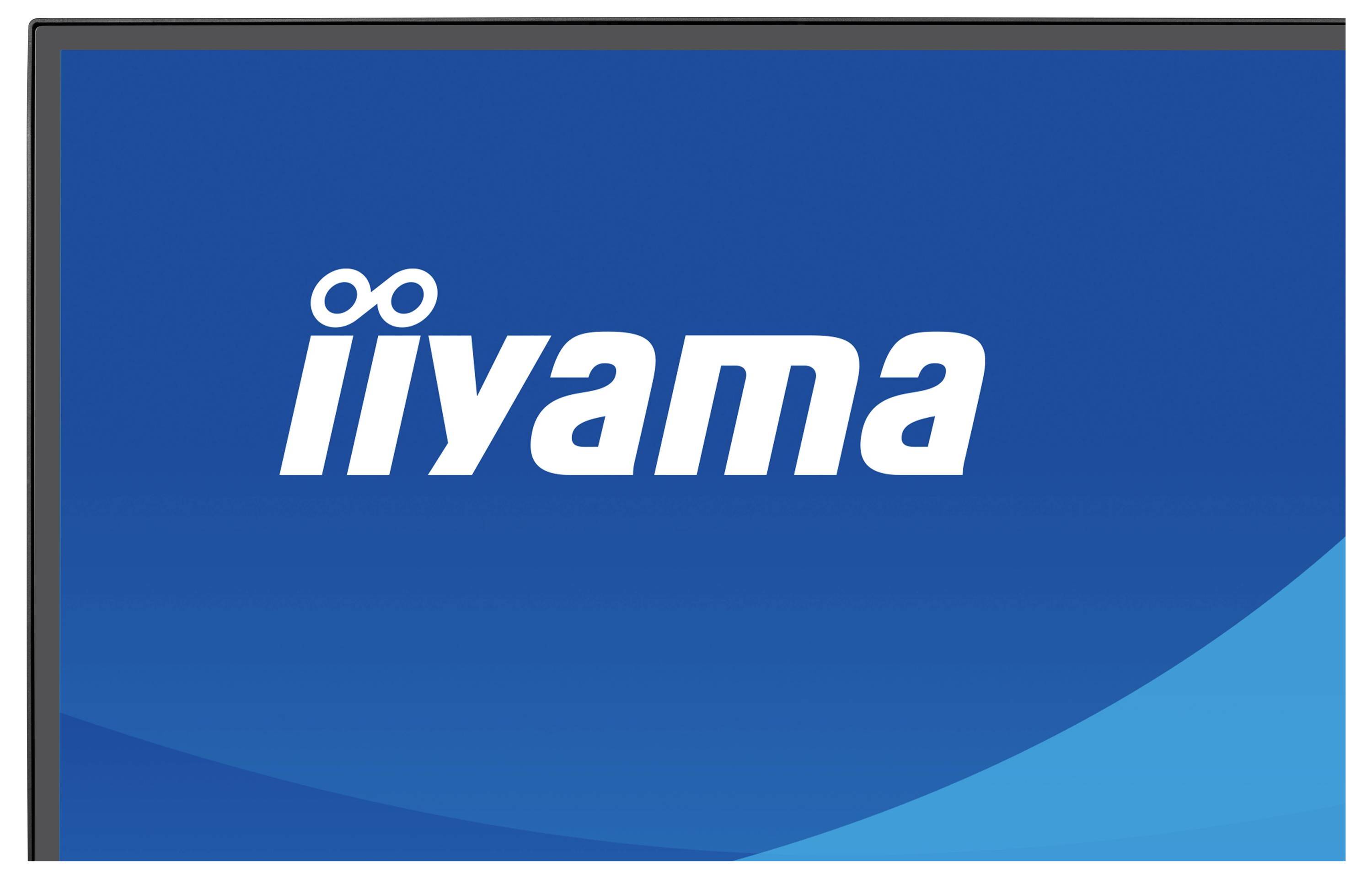 Monitorbildschirm, auf dem das „iiyama