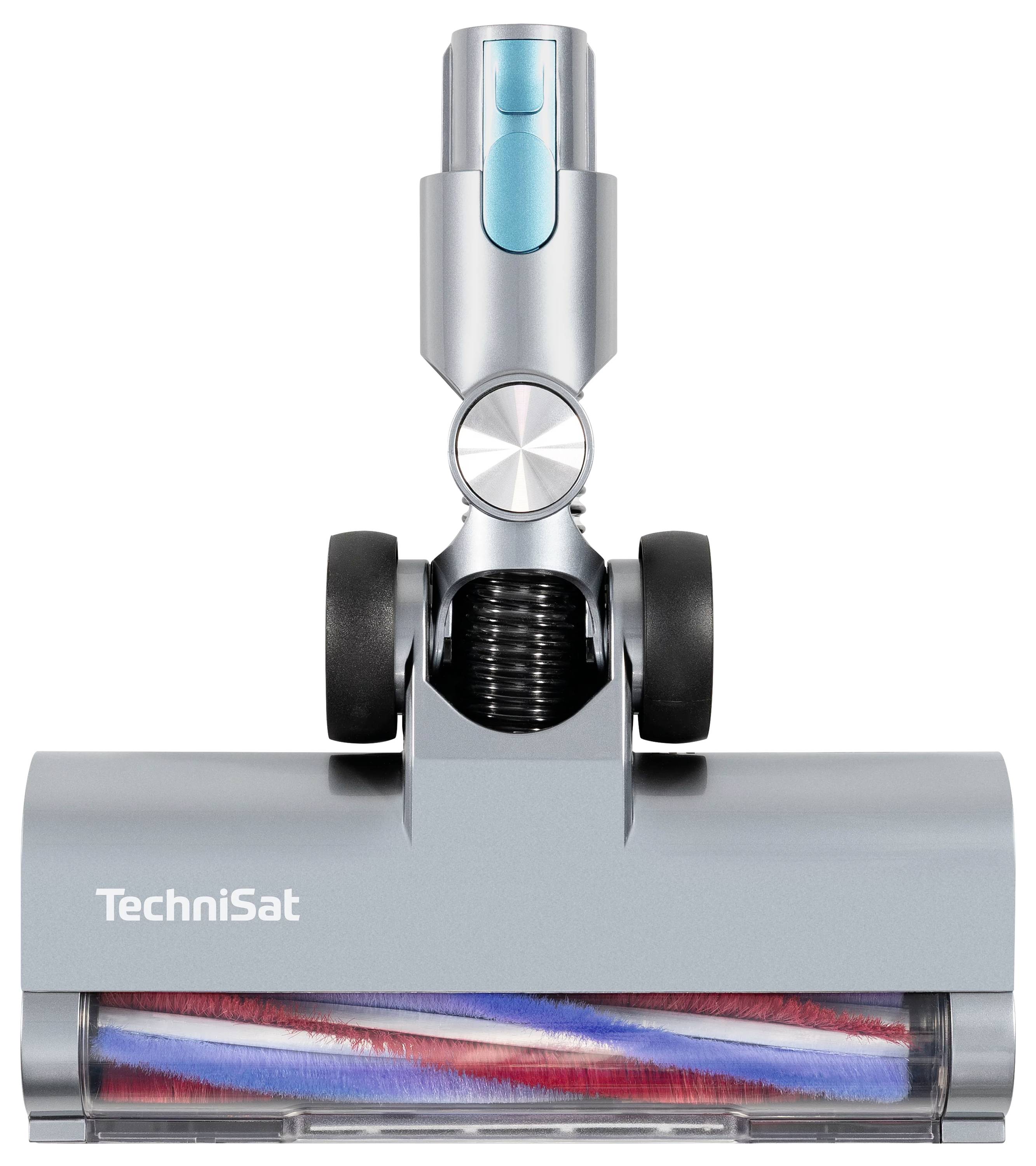 Ein Staubsaugerkopf mit rotierender Bürste, Marke „TechniSat