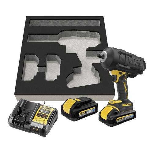 DEWALT DCF961H2G DCF961H2G-QW Akku-Schlagschrauber 18 V Anzahl mitgelieferte Akkus 2 5 Ah Li-Ion in