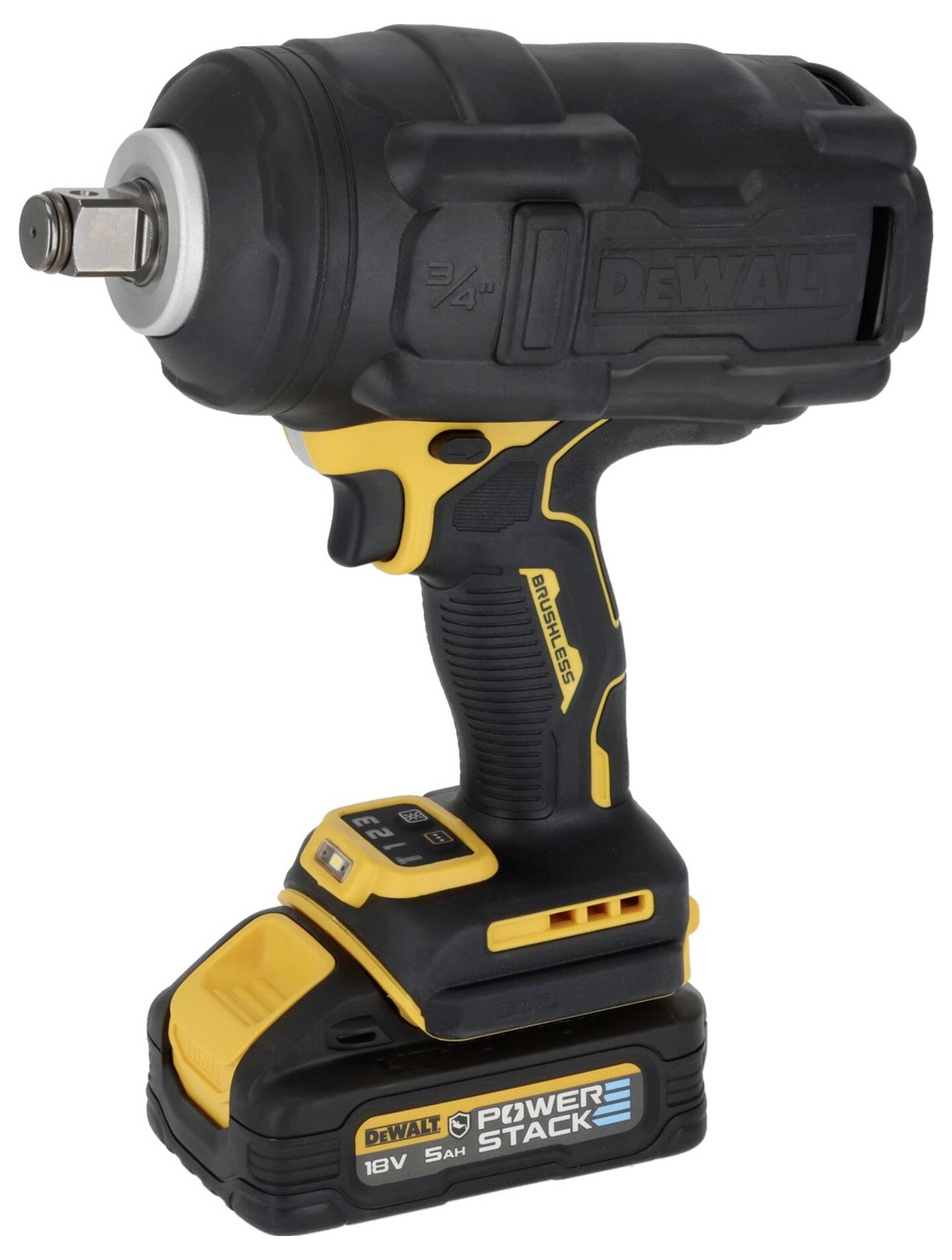 DEWALT DCF964H2G DCF964H2G-QW Akku-Schlagschrauber 18V Anzahl mitgelieferte Akkus 2 5Ah Li-Ion inkl. 2. Akku, inkl. Ladegerät