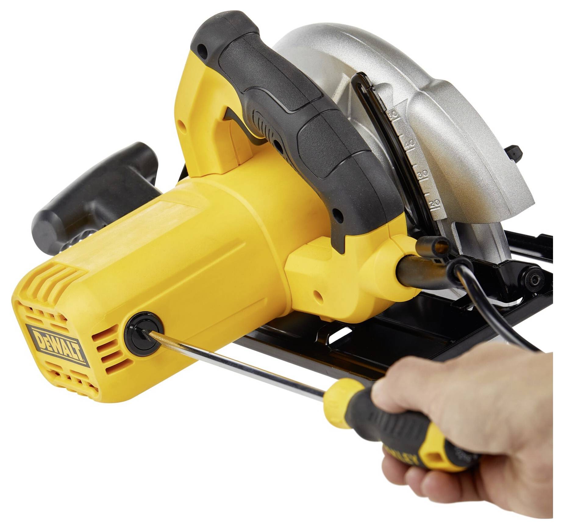 Verstellbarer Metallschlüssel mit breitem, gezahntem Griff und ergonomischem Griff, konzipiert zum Anziehen oder Lockern von Muttern und Schraubenbolzen.