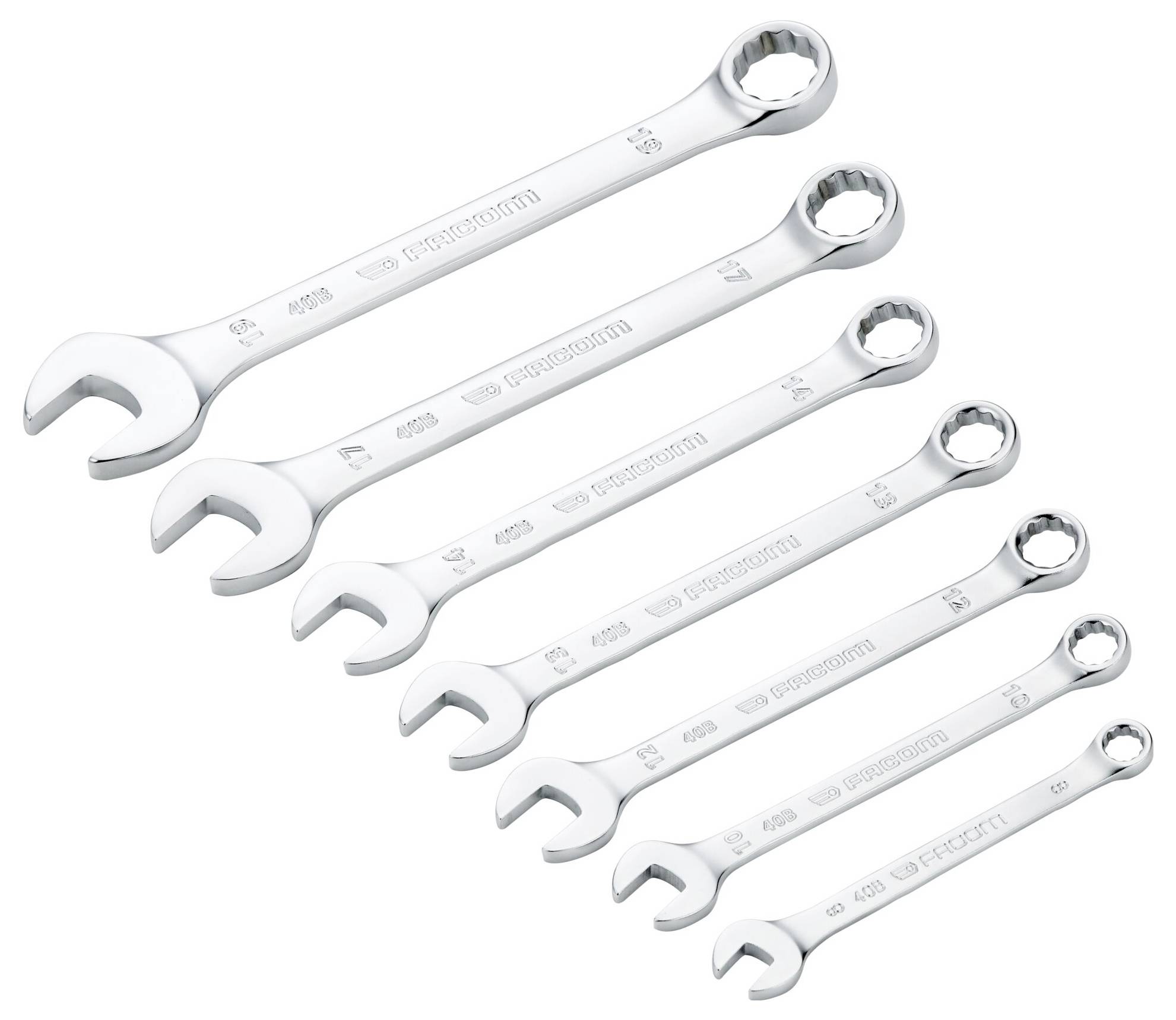 Facom 40B.JP7PB 40B.JP7PB Ring-Maulschlüssel-Satz