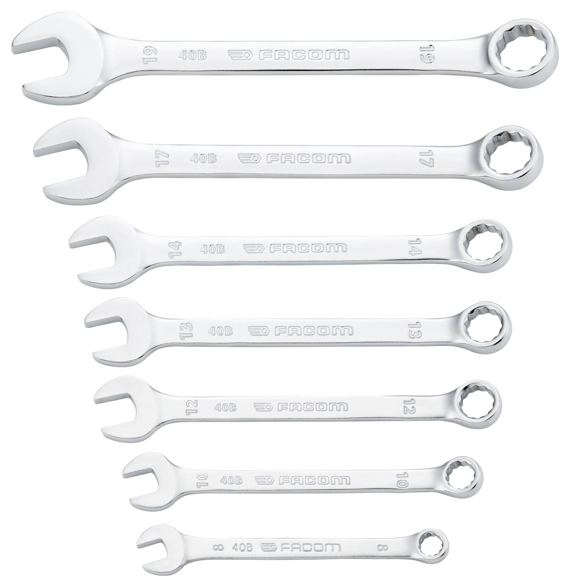 Facom 40B.JP7PB 40B.JP7PB Ring-Maulschlüssel-Satz