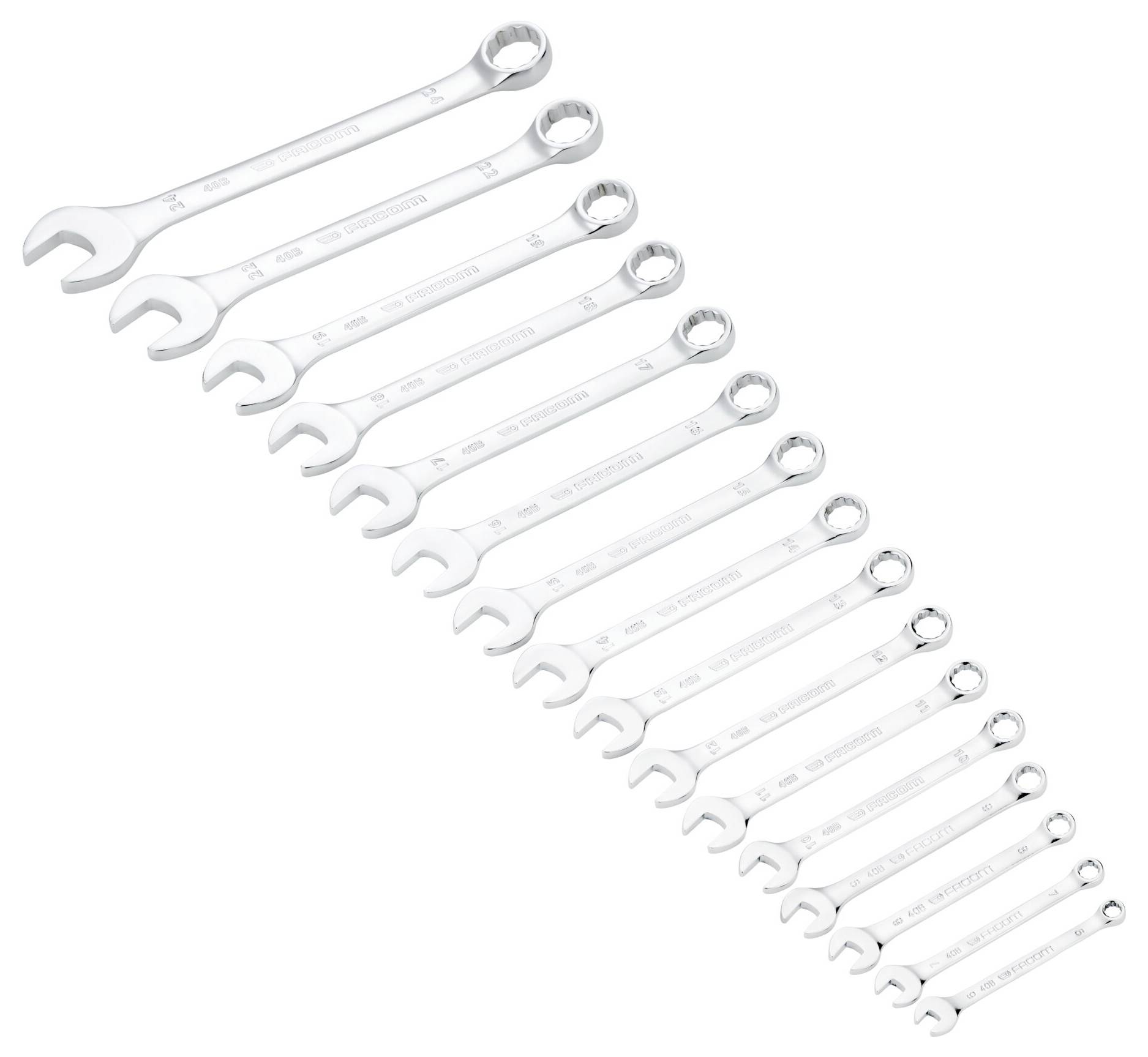 Ein digitales Laser-Entfernungsmessgerät von Stanley mit Anzeigebildschirm, mehreren Funktionstasten einschließlich Ein-/Ausschalter und Einstellungstasten.