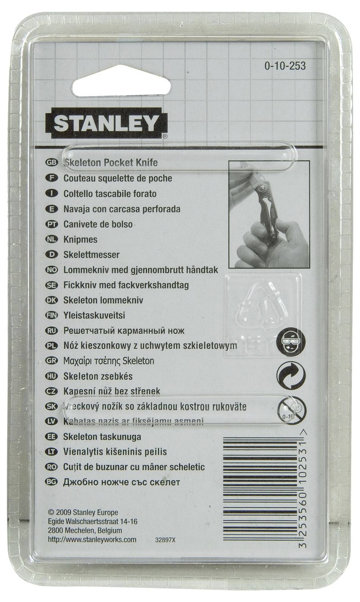 STANLEY 0-10-253 0-10-253 Outdoormesser