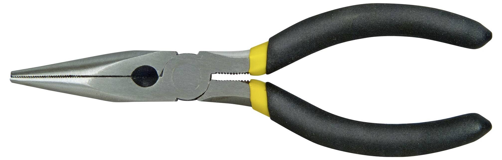 Aufgerollte rote Werkzeugtasche mit schwarzem Riemen, gekennzeichnet mit „Facom