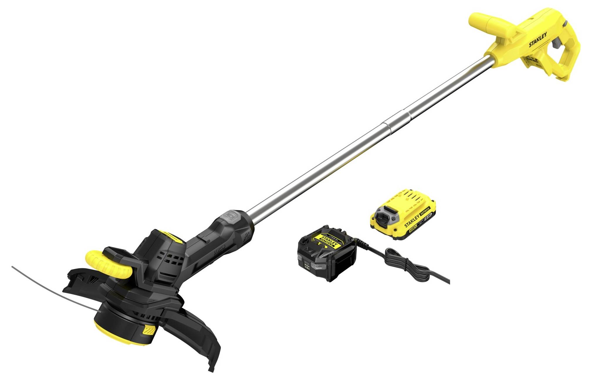 Ein wiederaufladbares Batteriepaket sitzt auf einer Werkbank, mit Holzplanken im Hintergrund, was eine Holzbearbeitungs- oder DIY-Umgebung darstellt.