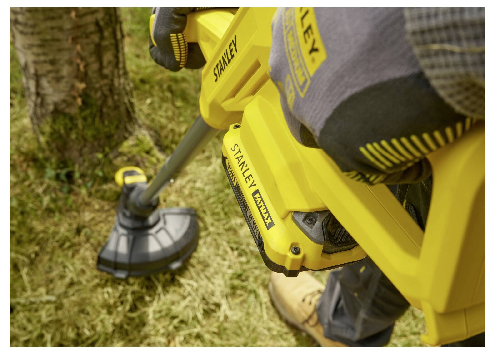 STANLEY V 20 Akku Akku-Rasentrimmer inkl. Akku, inkl. Ladegerät 2Ah Schnittbreite (max.): 250mm