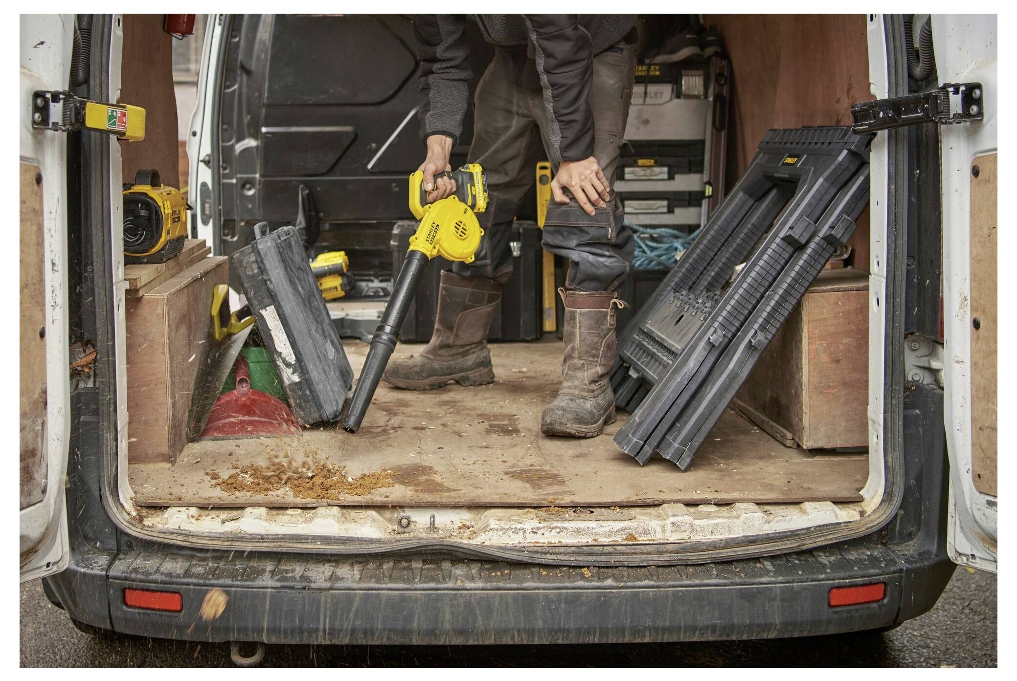 STANLEY SFMCBL01B-XJ V 20 Akku Akku-Gebläse ohne Akku, ohne Ladegerät