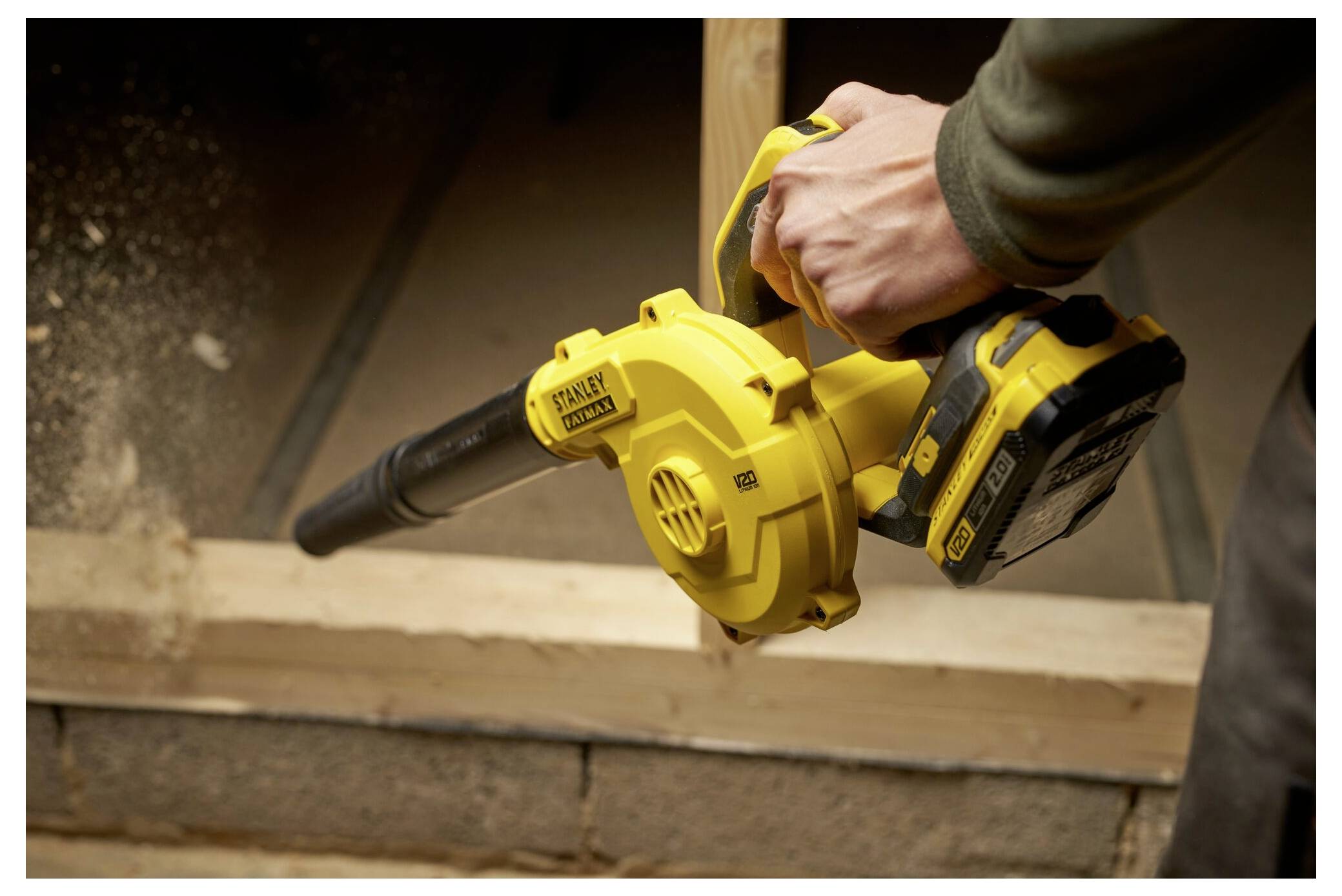 STANLEY SFMCBL01B-XJ V 20 Akku Akku-Gebläse ohne Akku, ohne Ladegerät