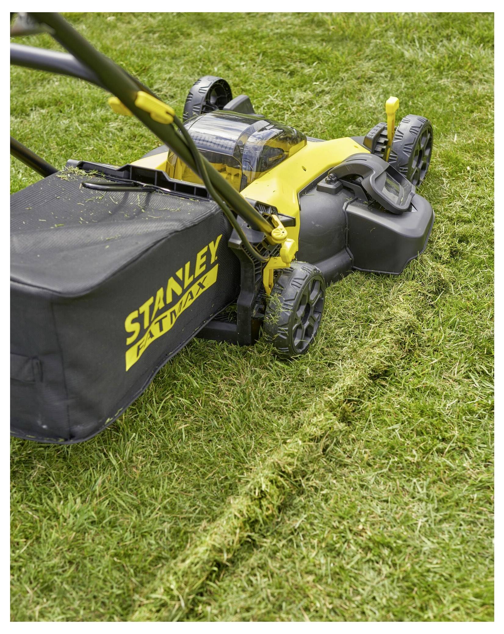 STANLEY V 20 Akku Akku-Rasenmäher inkl. 2. Akku, inkl. Ladegerät 18V