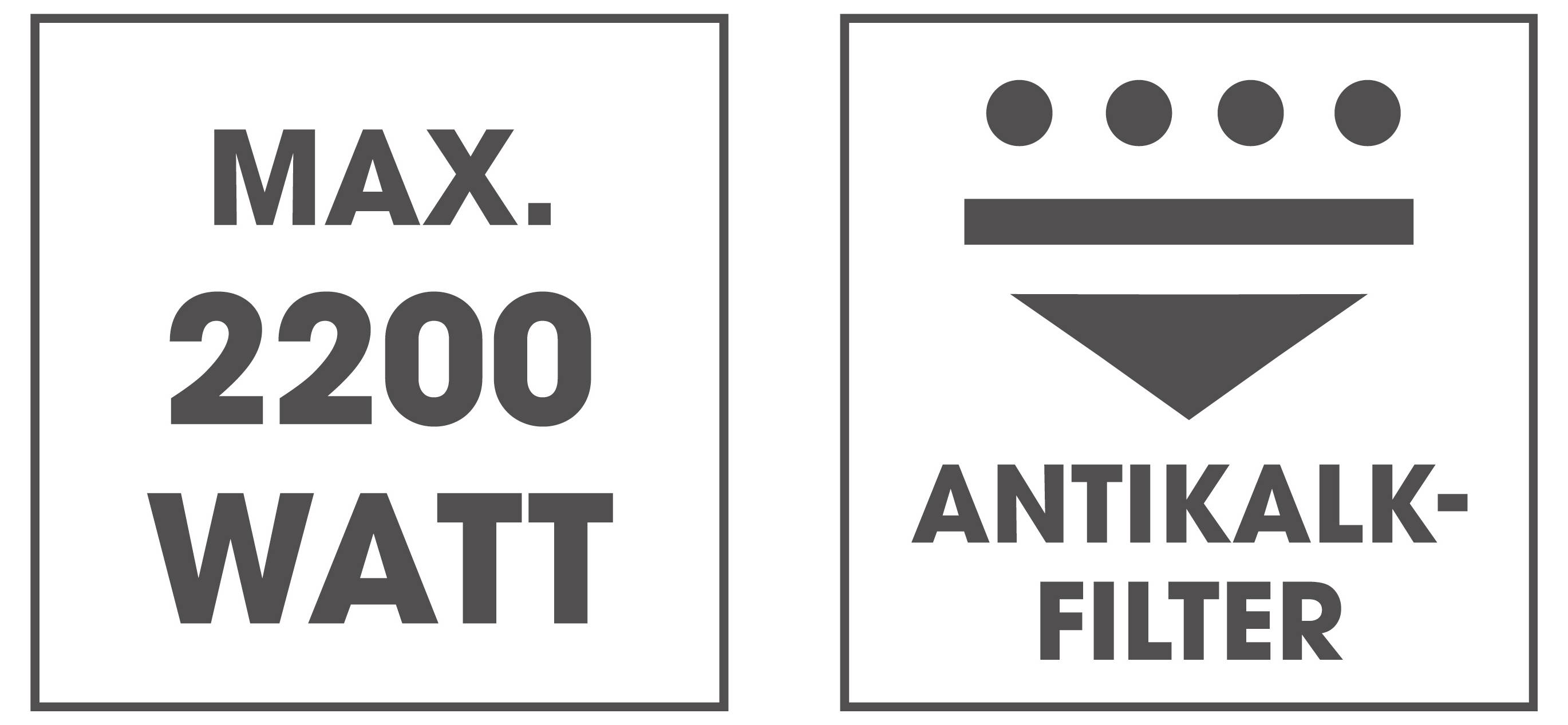„MAX. 2200 WATT