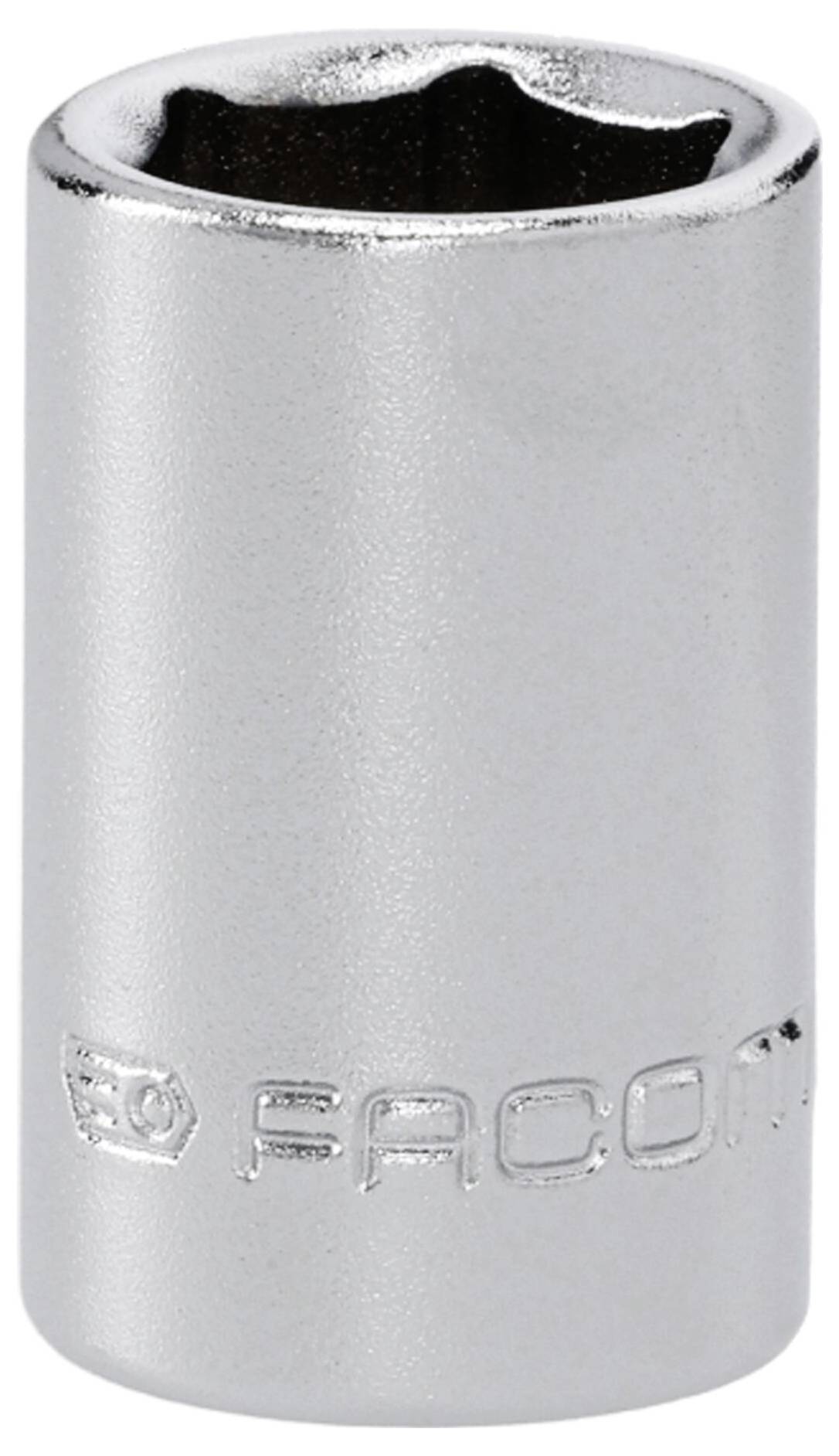 Ein Silbermetalles Steckschlüssel-Werkzeug mit der Gravur 