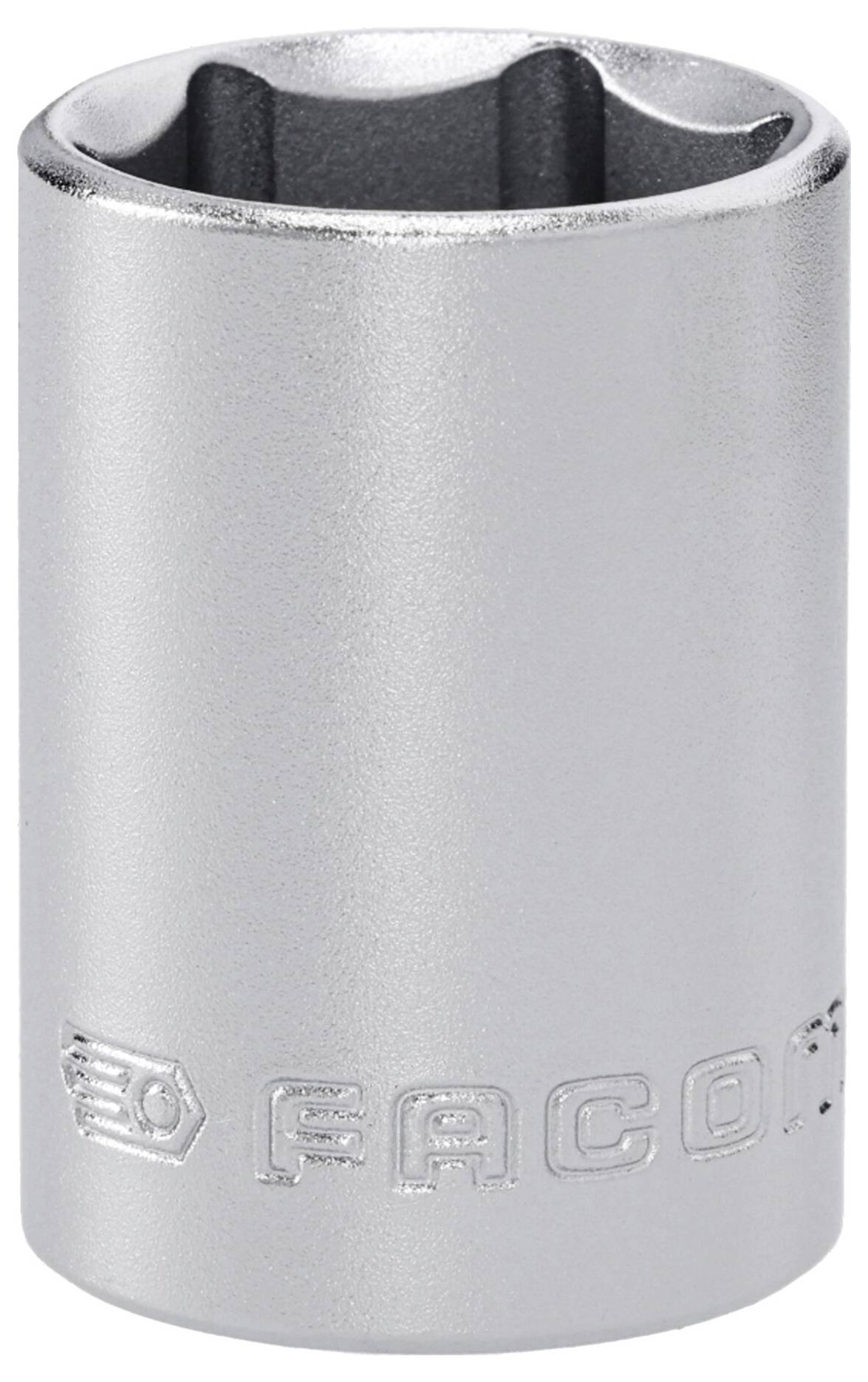 Ein Silber-Steckschlüssel mit graviertem „FACOM