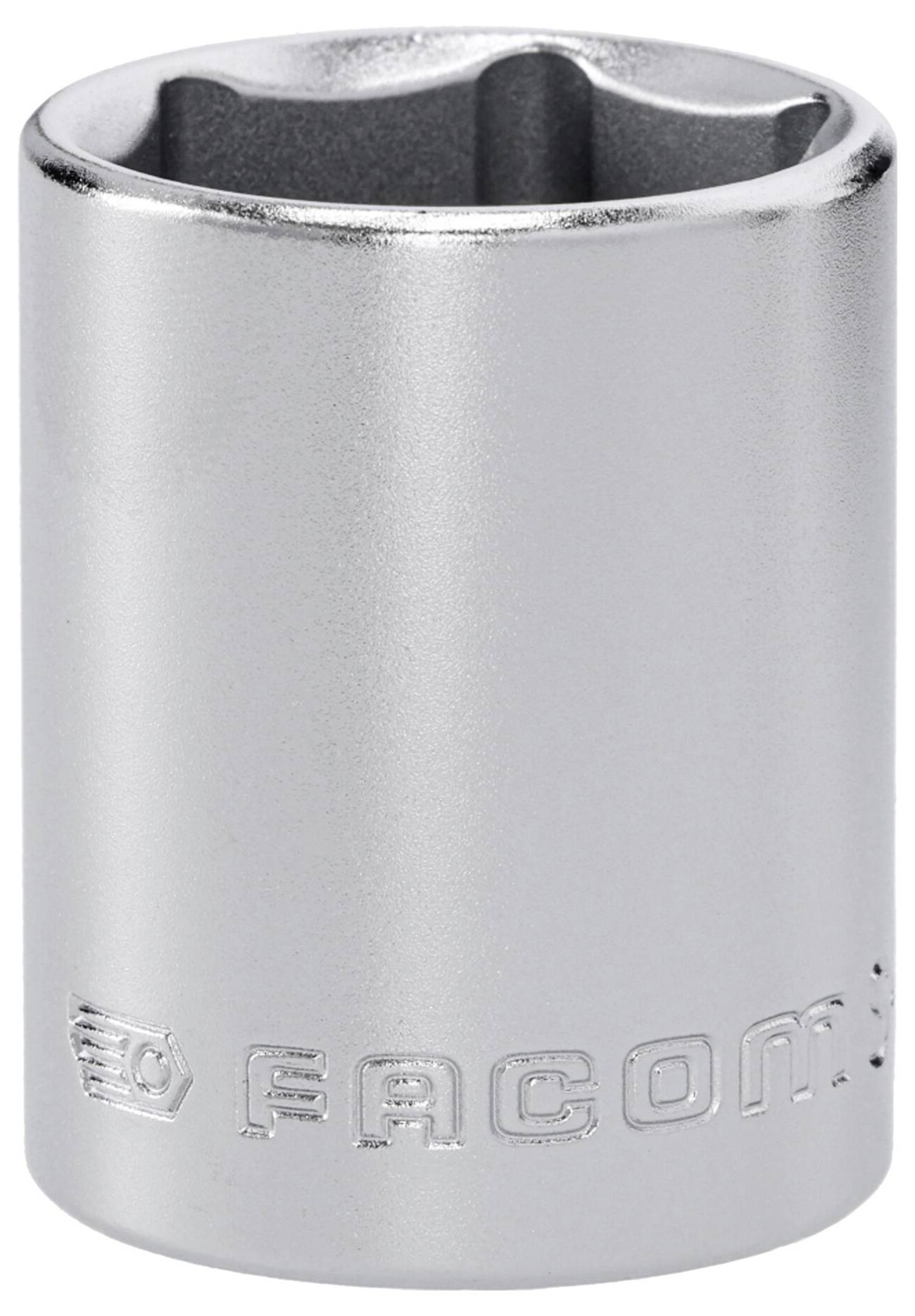 Ein silbernes Metallwerkzeugsteck mit dem Markennamen „FACOM
