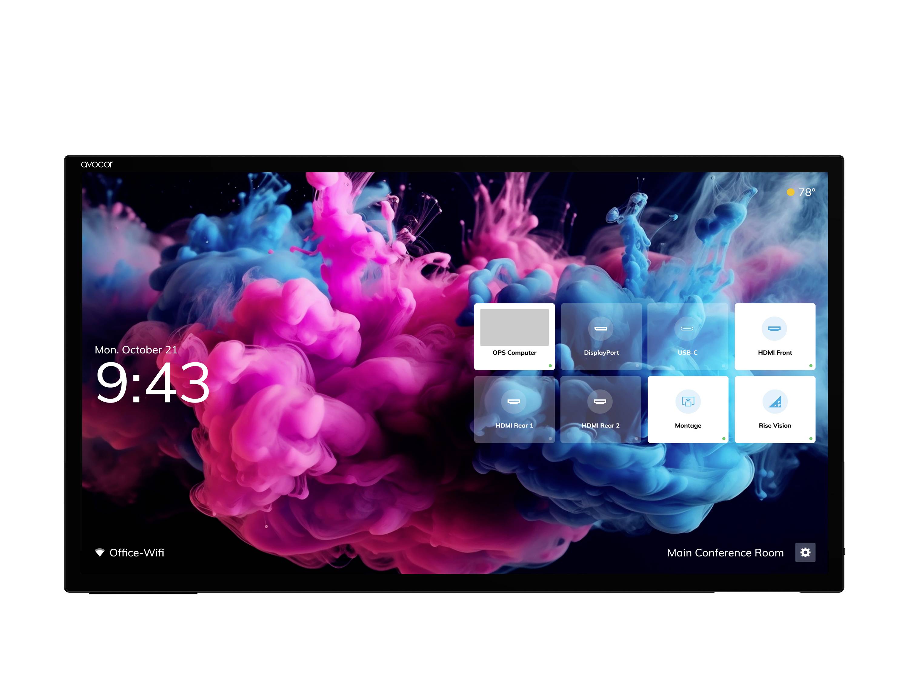 Avocor AVH-7520 - 190cm (75") Diagonalk Digital Signage Display 75 Zoll 3840 x 2160 Pixel