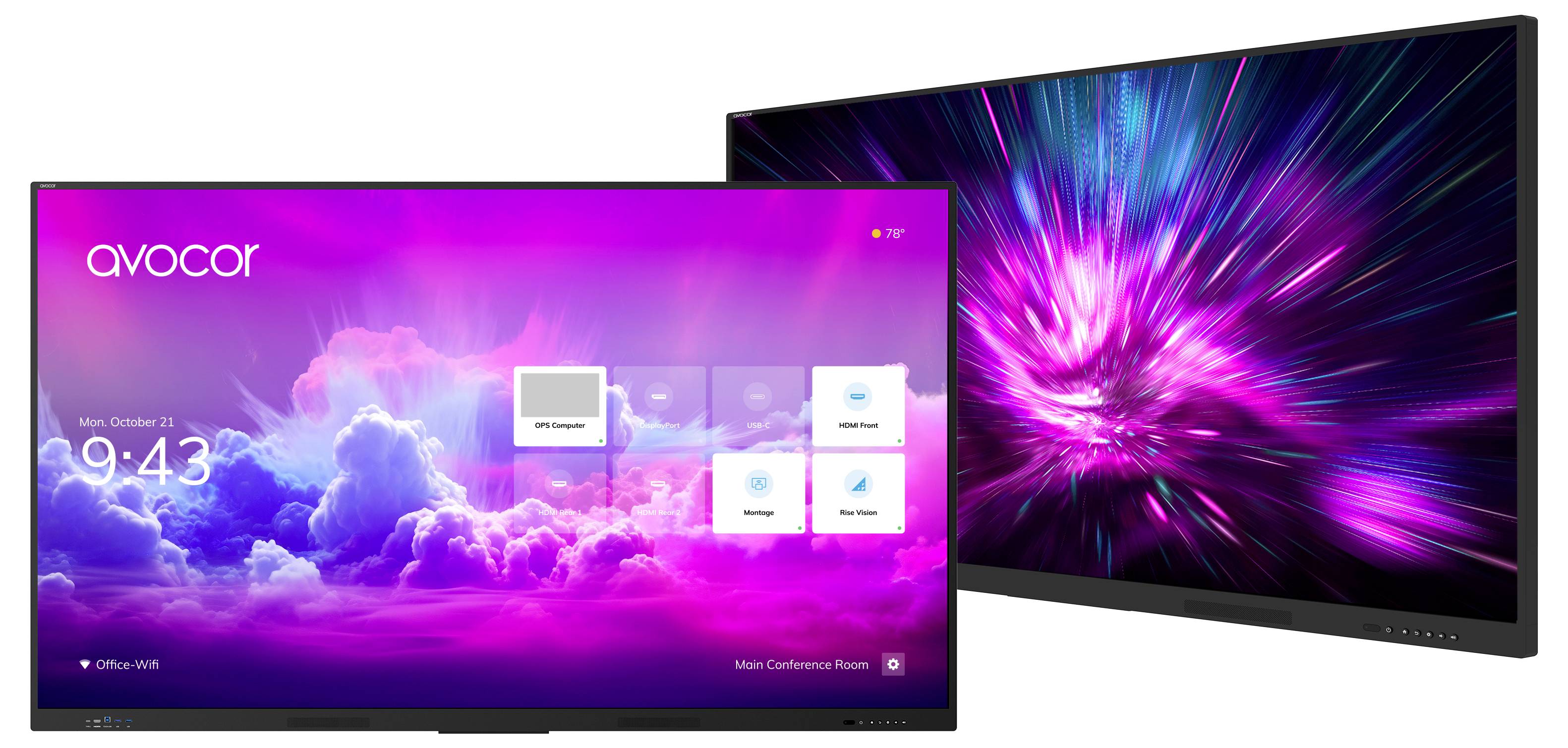 Avocor AVE-5550 - 140cm (55") Diagonalk Digital Signage Display 55 Zoll 3840 x 2160 Pixel 16/7