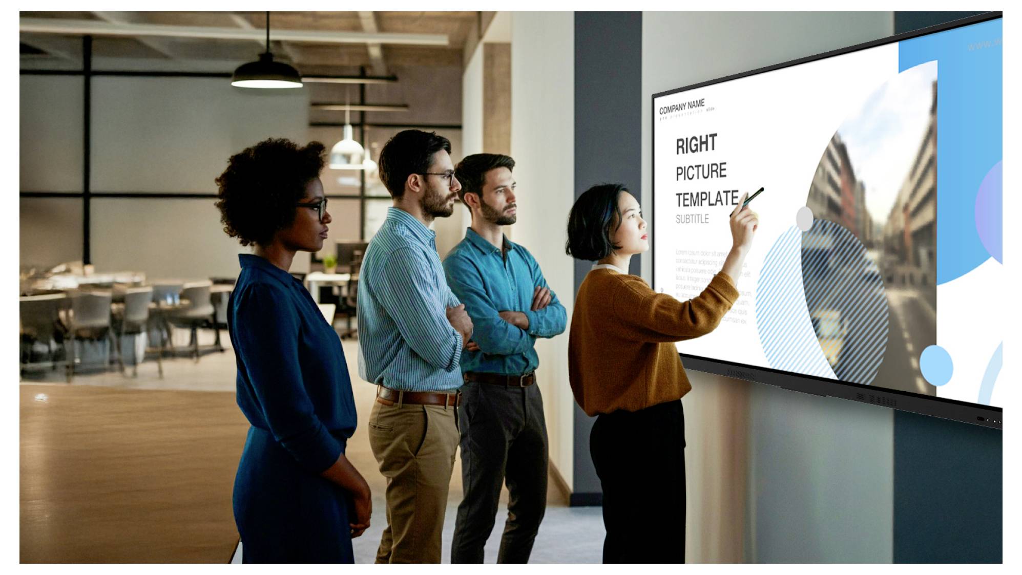 Avocor AVE-5550 - 140cm (55") Diagonalk Digital Signage Display 55 Zoll 3840 x 2160 Pixel 16/7