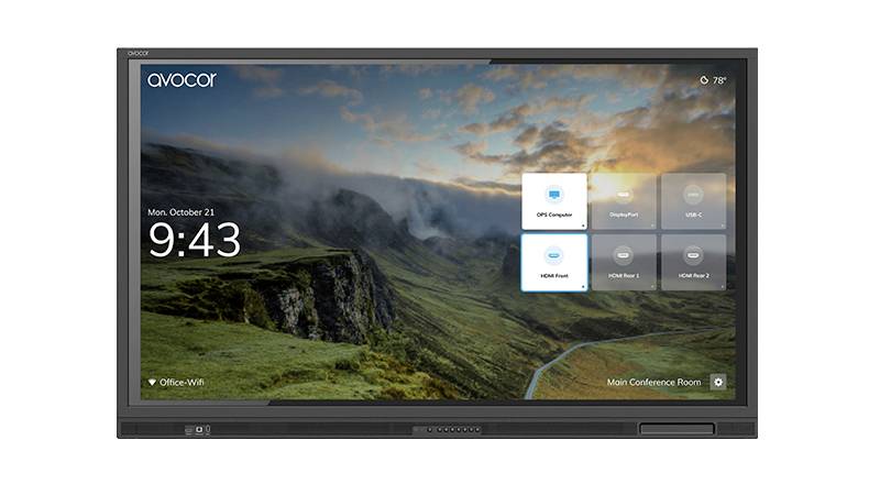 Avocor - 190cm (75") Diagonalklasse E S Digital Signage Display 75 Zoll