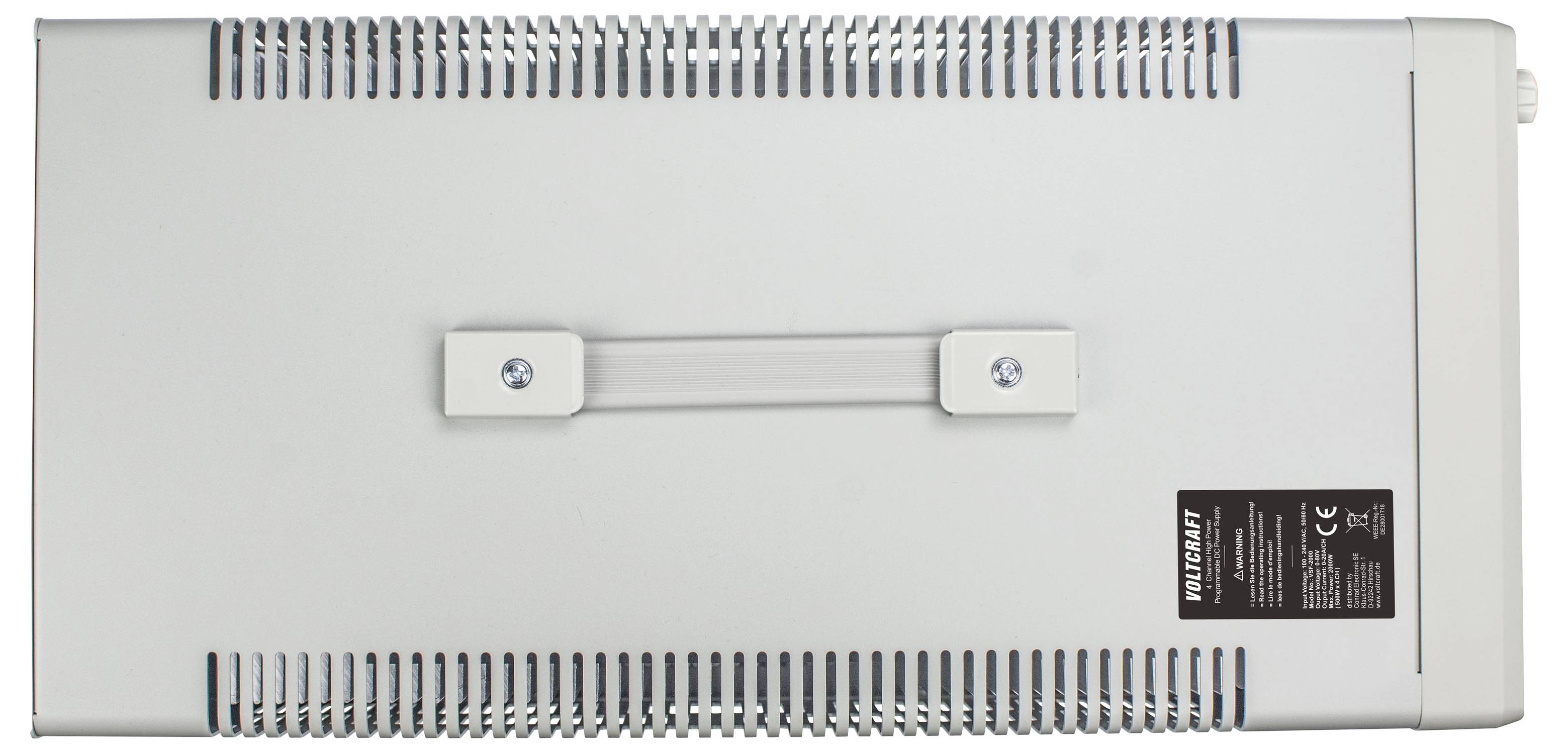 VOLTCRAFT VSF-2000 Labornetzgerät, einstellbar 0 - 80 V/DC 0 - 20A 2000W LAN, RS-232, RS-485, USB programmierbar, fernsteuerbar