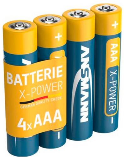 Ansmann X-Power Micro (AAA)-Batterie 1.5 V 4 St.