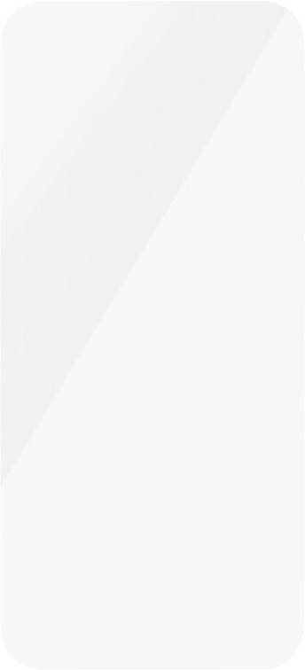 Leere weiße Karte mit abgerundeten Ecken, subtiler Knickecken-Effekt und schwachem diagonalem Schatten.