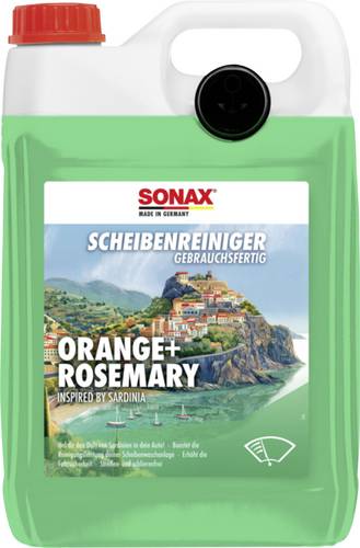 Sonax 161504:Scheibereiniger gebrauchsfertig Orange+Rosmarin 5 l