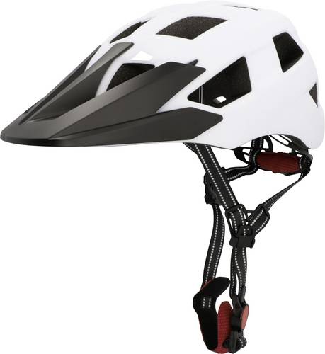 FISCHER FAHRRAD MTB-Helm Weiß Konfektionsgröße=S/M Kopfumfang=54-58 cm