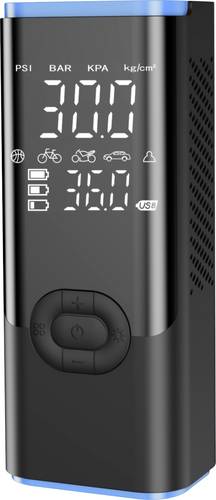 FISCHER FAHRRAD Akku-Kompressor inkl. Powerbank AP POWER DUO