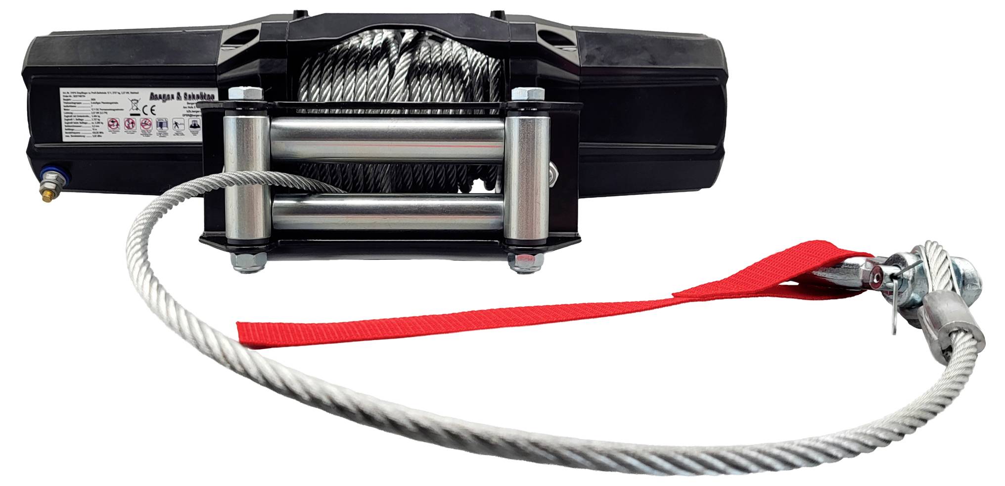 Berger & Schröter Seilwinde TOP6000steel rope