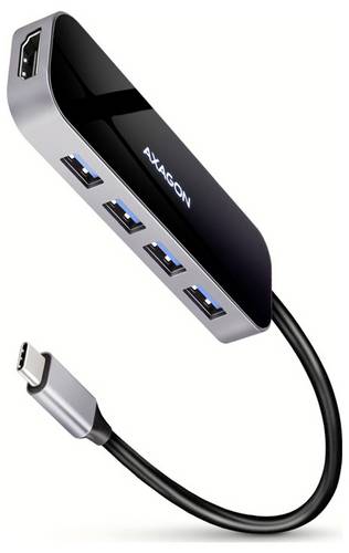 AXAGON HMC-6H4A USB-Hub 5 Port HDMI®, USB-C® PD, USB-A (USB 3.0) USB 3.0, USB 3.2 Gen1, HDMI 1.4 5
