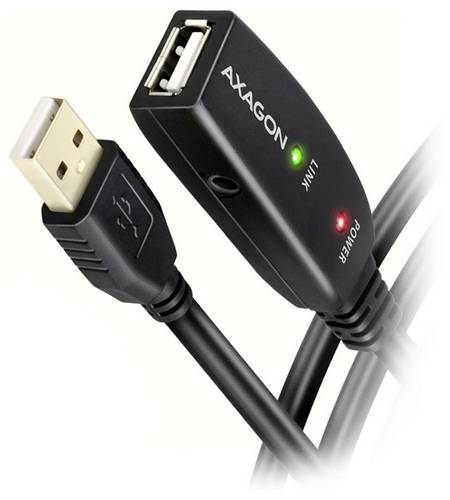 Axagon ADR-220 USB 2.0 A-M -> A-F active extension/repeater cable 20m