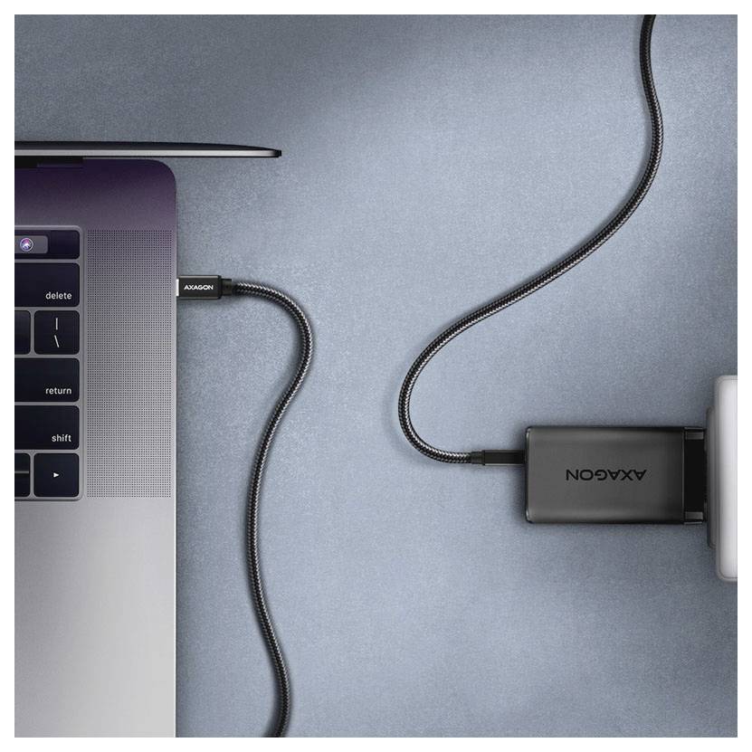 AXAGON USB-C® Kabel USB 2.0 USB-C® Stecker 1.5m BUCM-CM15AB
