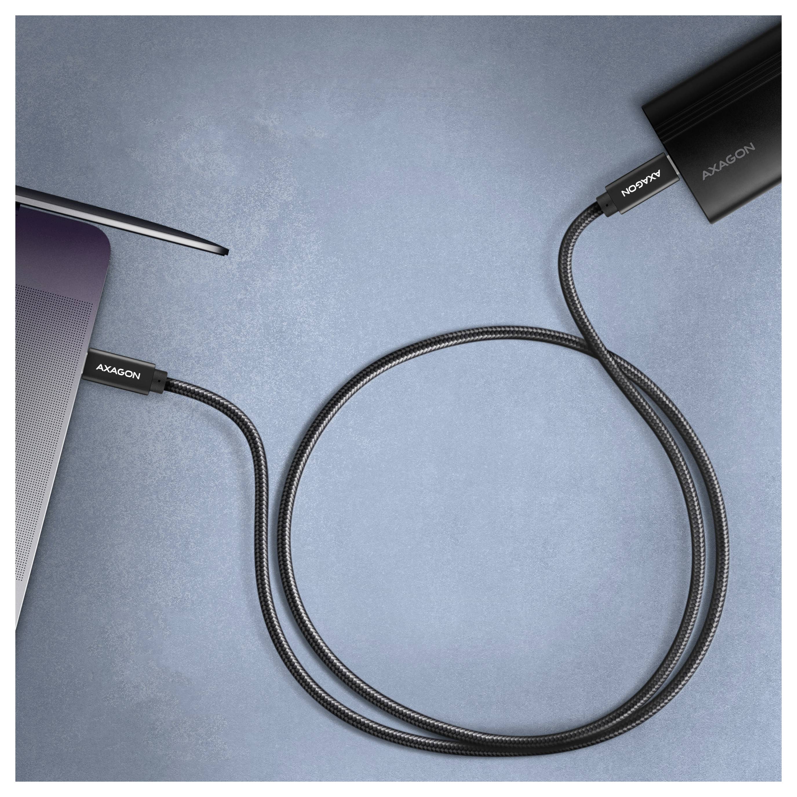 AXAGON USB-C® Kabel USB-C® Stecker 1.5m BUCM32-CM15AB