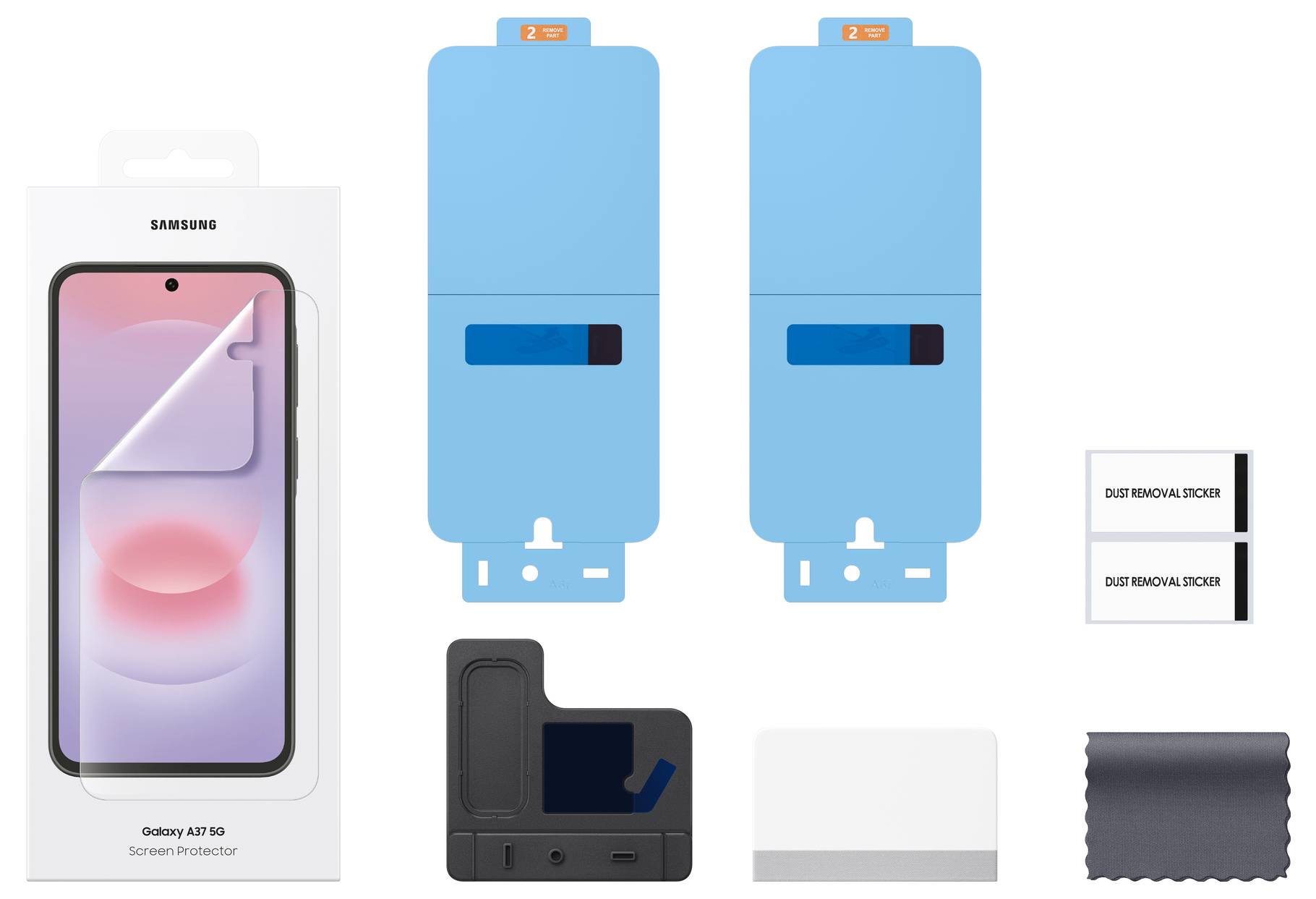 Samsung Displayschutzglas Galaxy A37 5G 1 St. EF-UA376CTEGWW