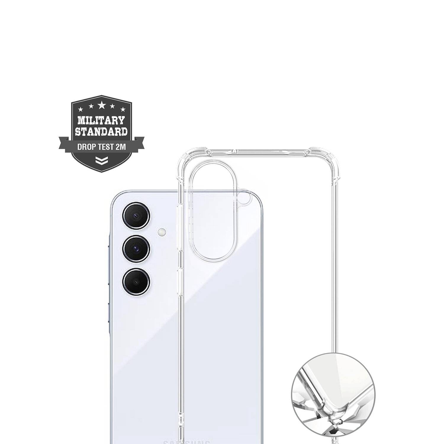 4Smarts Backcover Samsung Galaxy A57 5G Transparent 541755