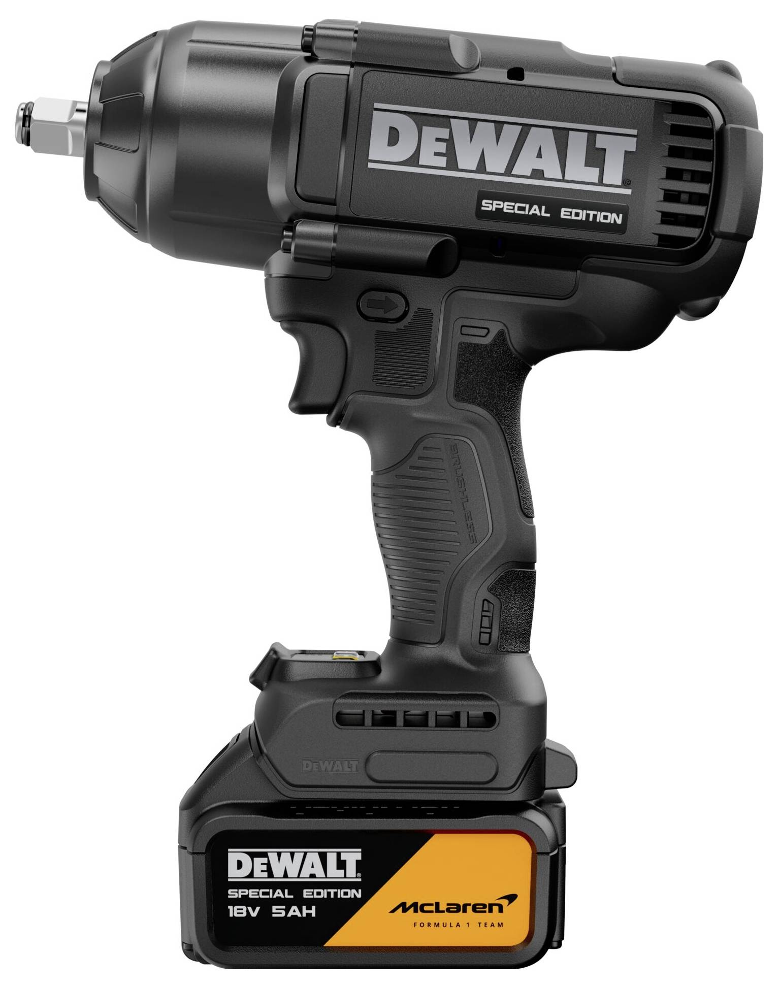 Schwarzer DeWALT Akku-Schlagschrauber mit „SPECIAL EDITION