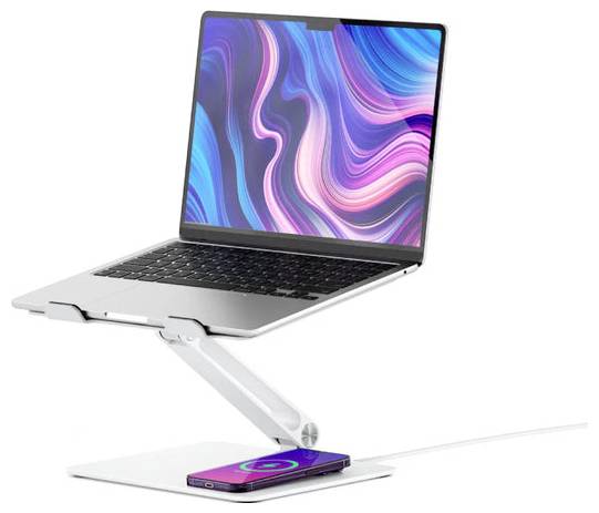 Alogic Elite Aluminum laptop-ständer weiß Notebook-Ständer