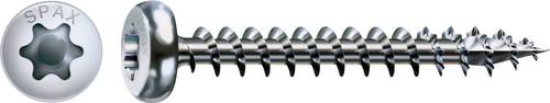 SPAX 0201010400403 Halbrundschrauben 4 mm 40 mm T-STAR plus Stahl 200 St.