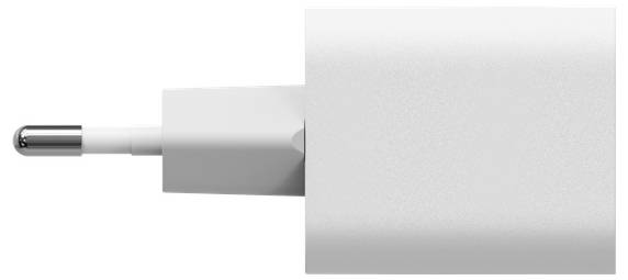 Ein aufgeklappter Lenovo-Laptop, mit der Tastatur auf der linken Seite und einem lebendigen abstrakten grün-roten Bild auf dem Bildschirm.