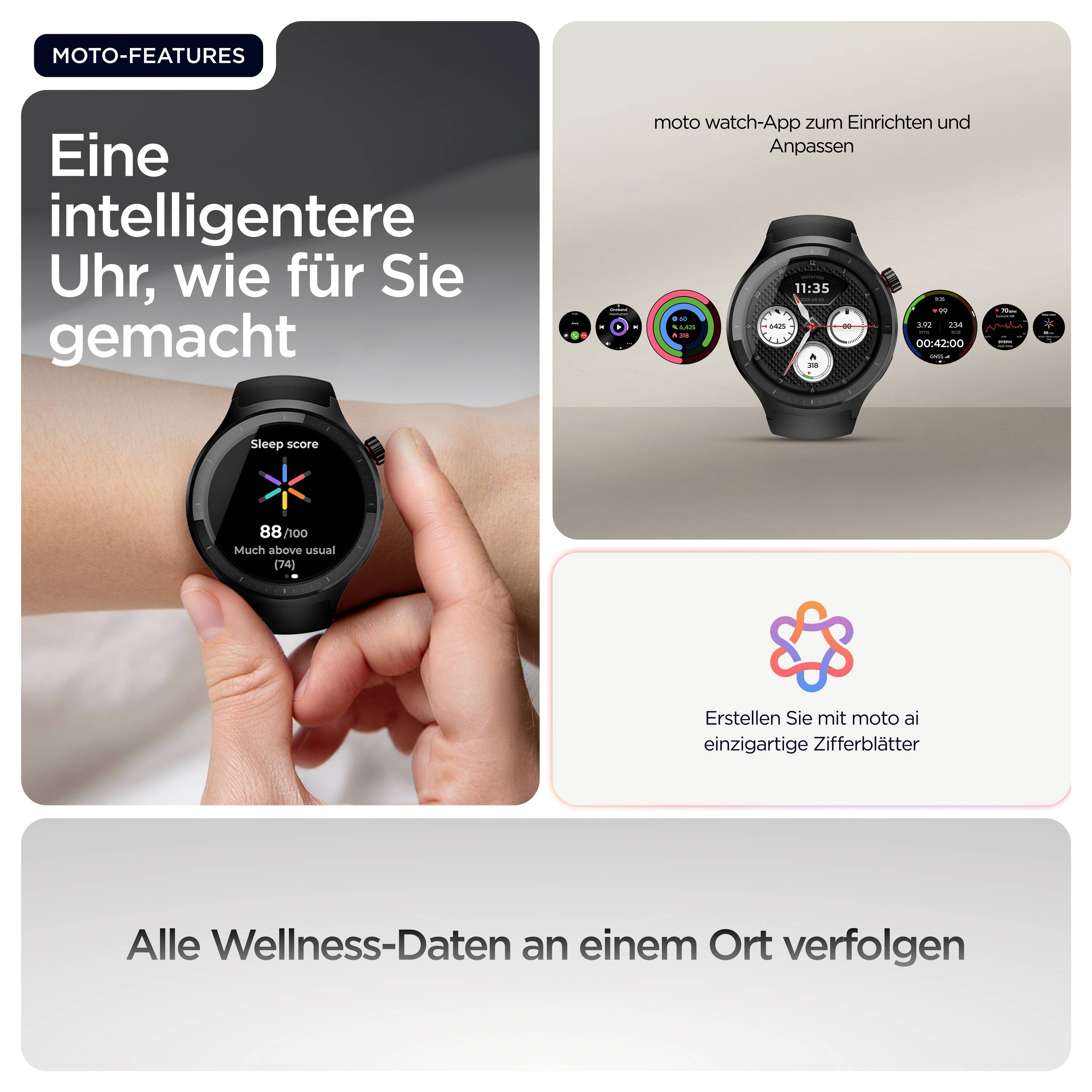 Vorderansicht eines kompakten Desktop-Mini-PCs mit Anschlüssen: USB 2.0, 2,5G Ethernet, zwei USB 3.0, zwei DisplayPort, HDMI und Gleichstromeingabe.